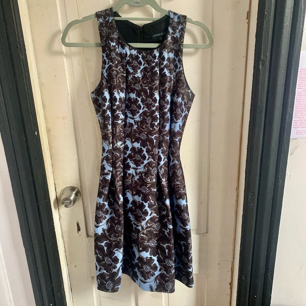 Cynthia Rowley -  Floral Neoprene Dress